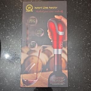 Red Instant Wine Aerator